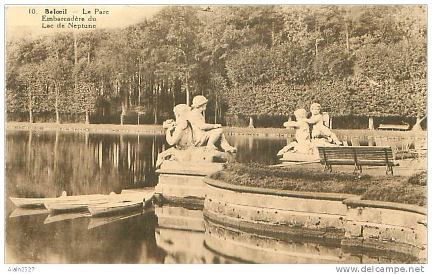 BELOEIL - Le Parc - Embarcadère Du Lac De Neptune (Edit. Georges Dath, N° 10) - Beloeil