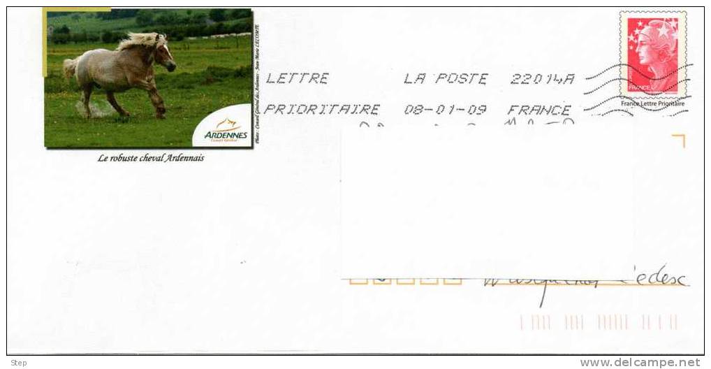 PAP ARDENNES : CHEVAL ARDENNAIS - Prêts-à-poster: Repiquages /Beaujard