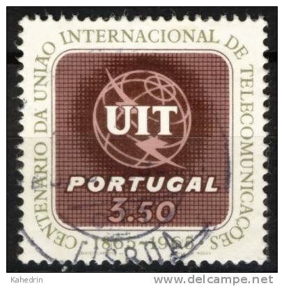 Portugal 1965, Mi. # 983 (o), UIT - Used Stamps