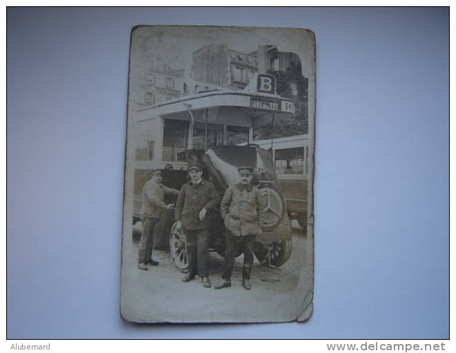 Paris , Bus De La Gare De L´Est. - Nahverkehr, Oberirdisch