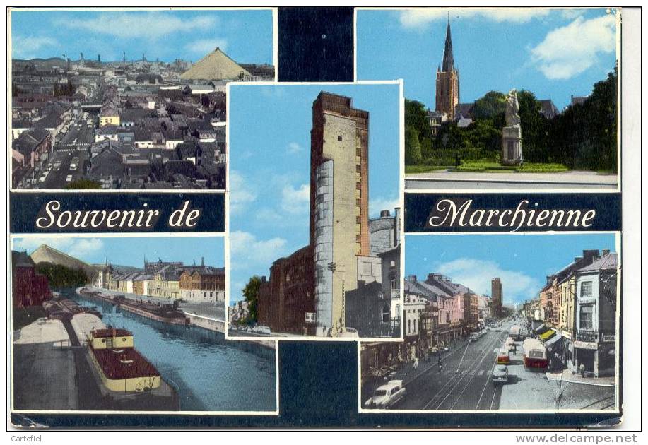 MARCHIENNE- SOUVENIR DE MARCHIENNE- MULTIVUE - Charleroi