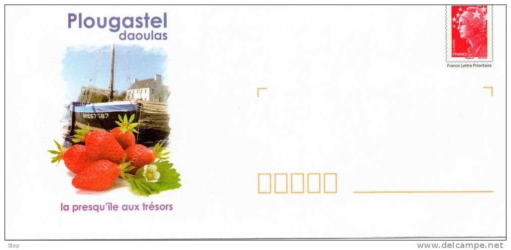 PAP PLOUGASTEL DAOULAS (FINISTERE) : PORT Et FRAISES - PAP: Ristampa/Beaujard