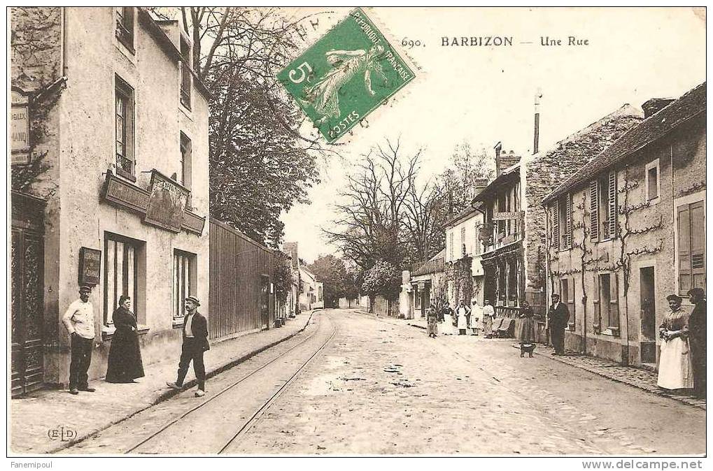 BARBIZON.     Une Rue - Barbizon