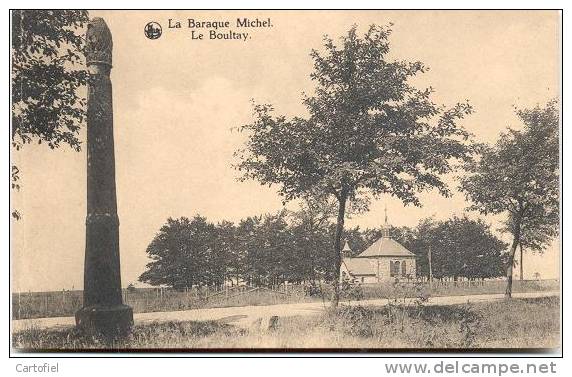 LA BARAQUE MICHEL- LE BOULTAY-COLONNE DE PIERRE - Jalhay