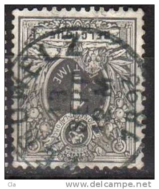 43  Obl  Peruwelz (+50) - 1869-1888 Lion Couché