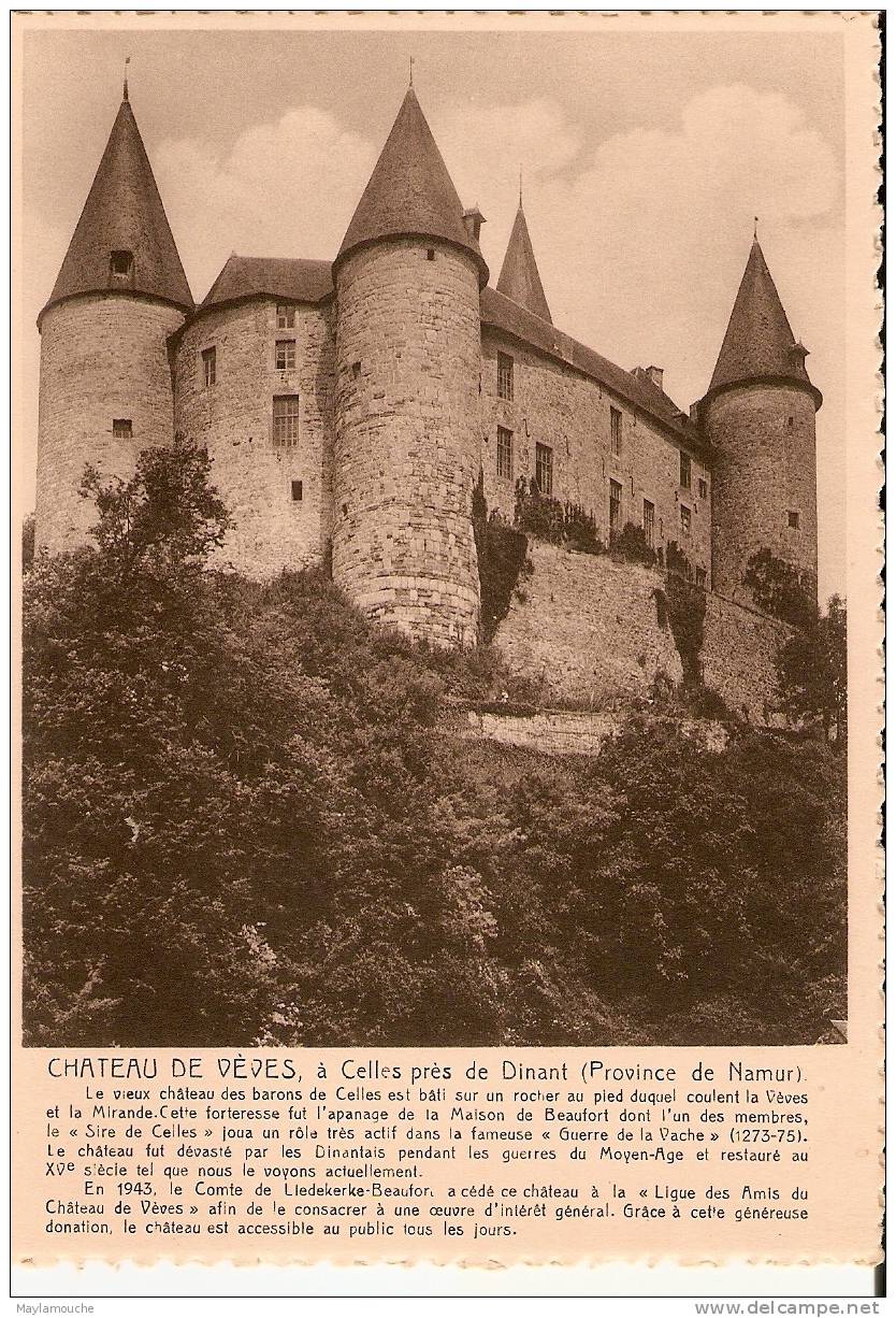 Celles Chateau De Veves Dinant - Houyet