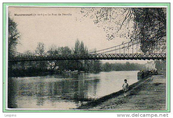 78 - MAURECOURT -- Le Pont De Neuville - Neuville-sur-Oise