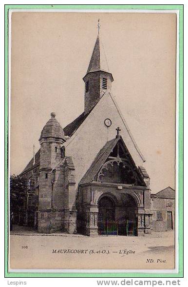 78 - MAURECOURT -- L'Eglise - Maurecourt
