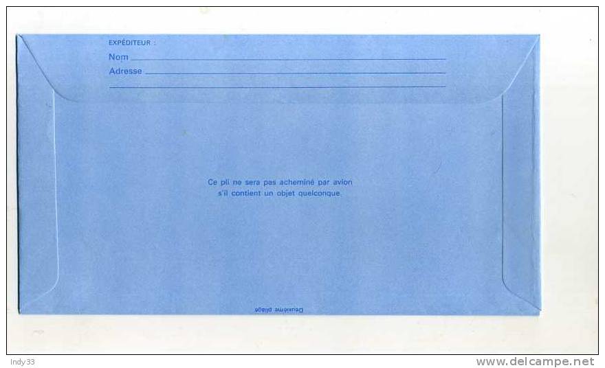 - MONACO . AEROGRAMME . 3,70 . TYPE DEUX PRINCES DE STANIA - Postal Stationery