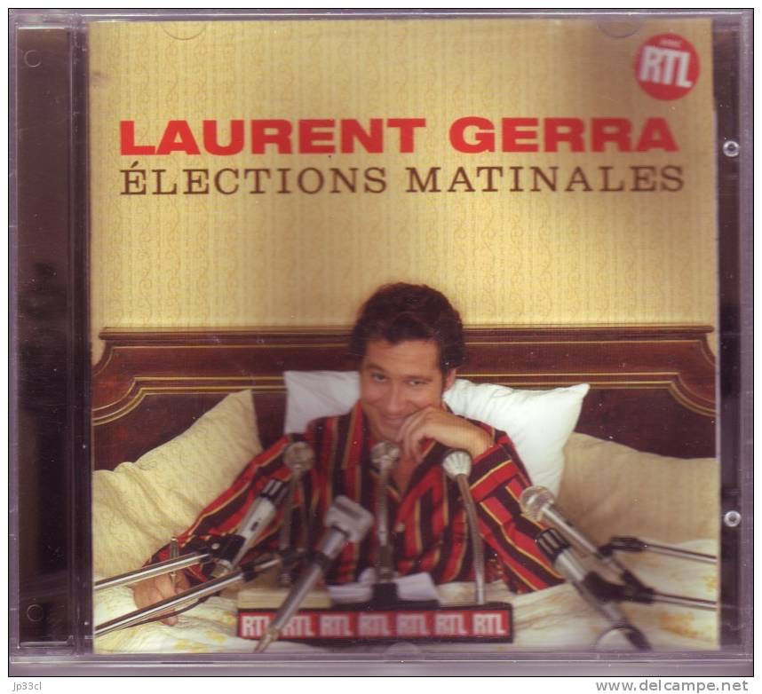 CD De Laurent Gerra  "Élections Matinales" Avec RTL (2001) - Humor, Cabaret