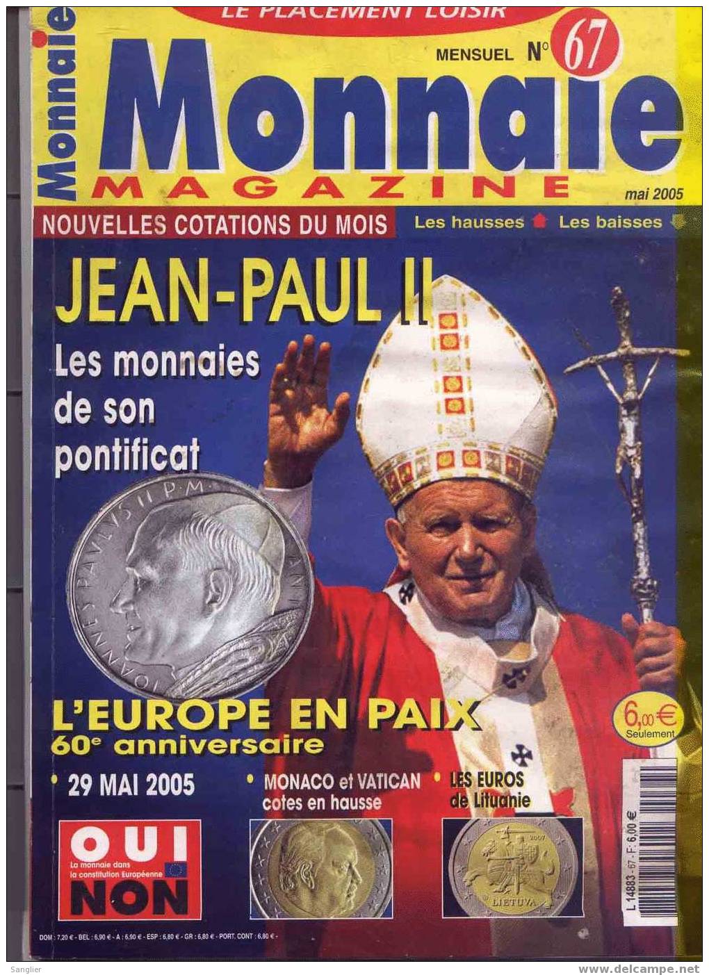 MONNAIE MAGAZINE N° 67 - Français