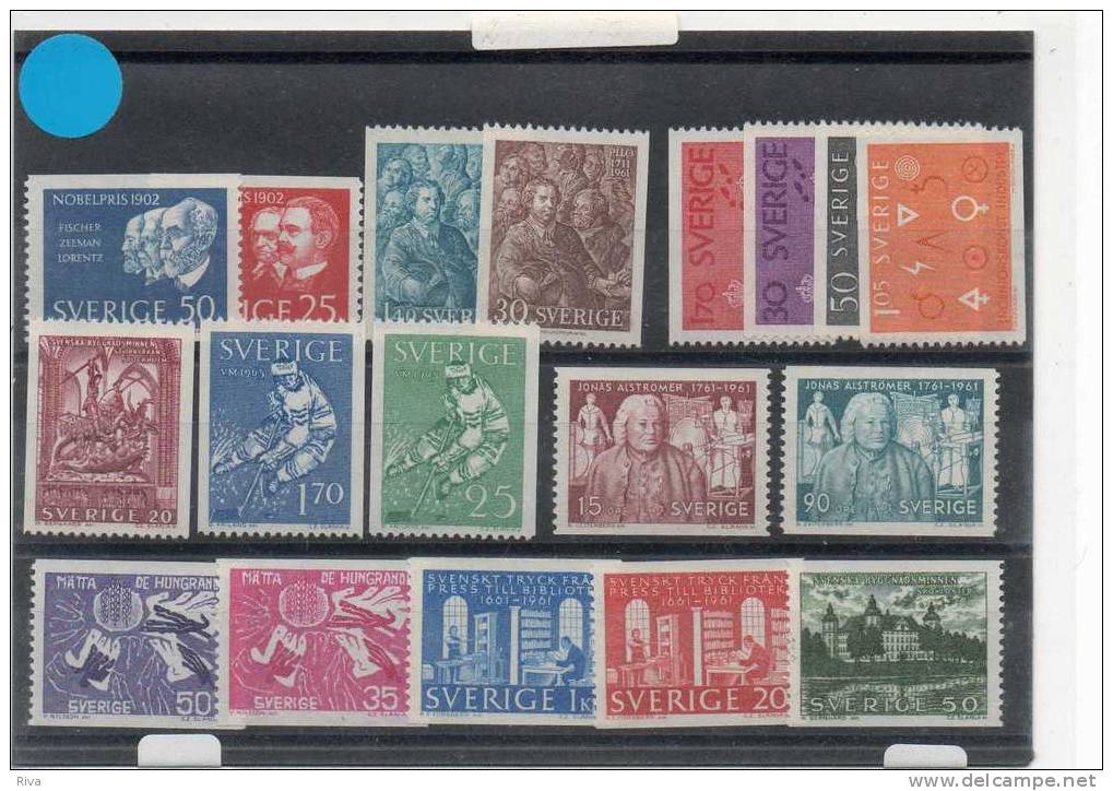 18 Valeurs ** N°482/87 -495/96 - 491/92 - 499/506 - Unused Stamps