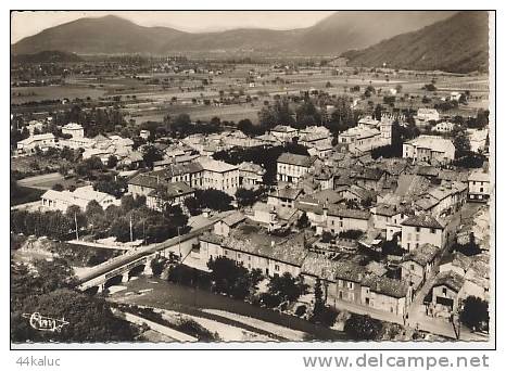 VIF Vue Panoramique Aérienne Le Pont Sur La Gresse - Vif