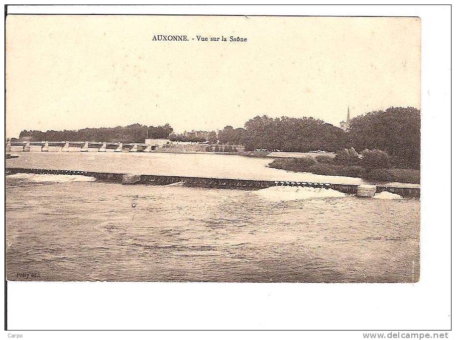 AUXONNE. - Vue Sur La Saone. - Auxonne