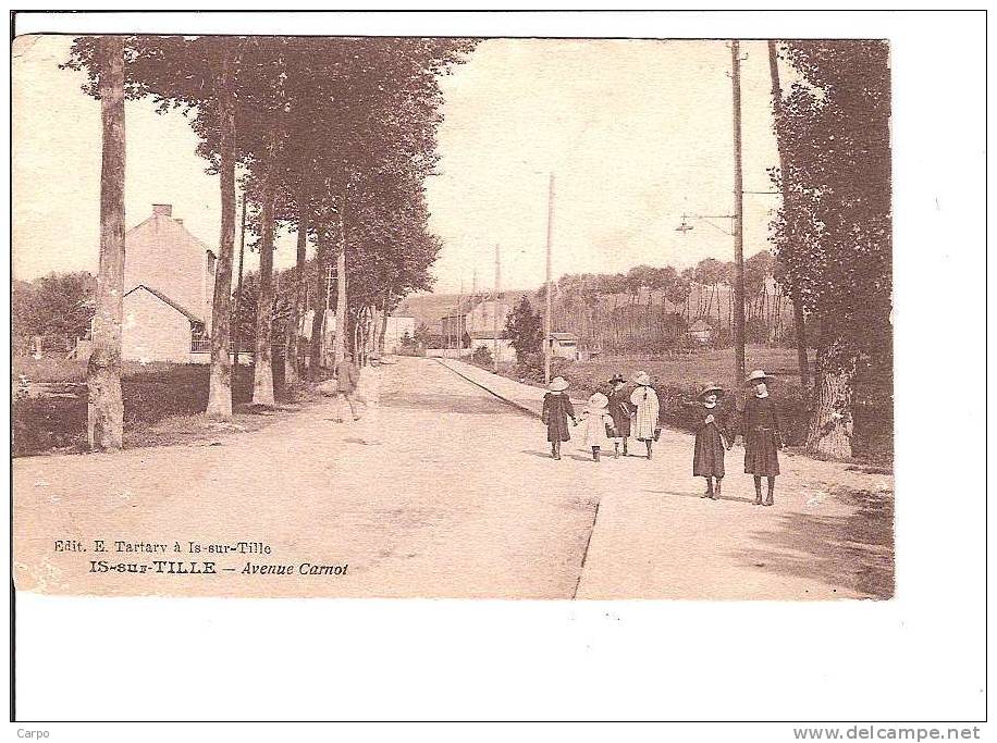 IS-SUR-TILLE. - Avenue Carnot. - Is Sur Tille