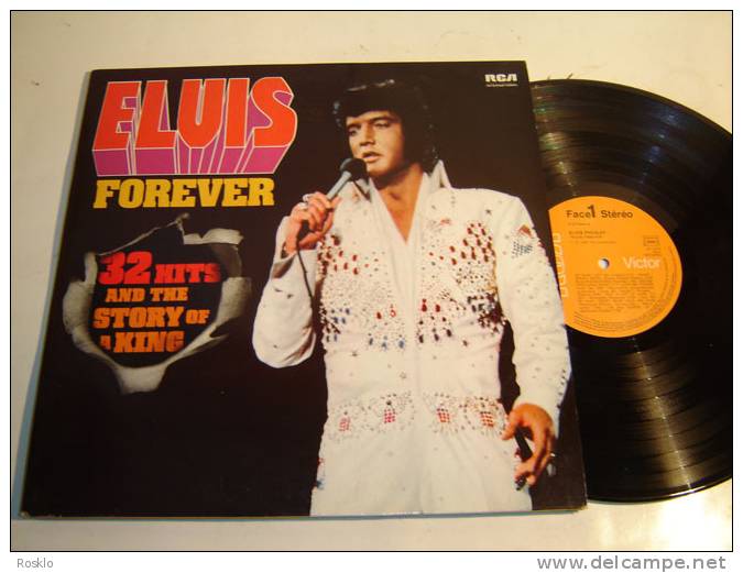 DISQUE LP 33T D ORIGINE / ELVIS / FOREVER / 2LP POCHETTE DOUBLE / RCA 1974 - Rock