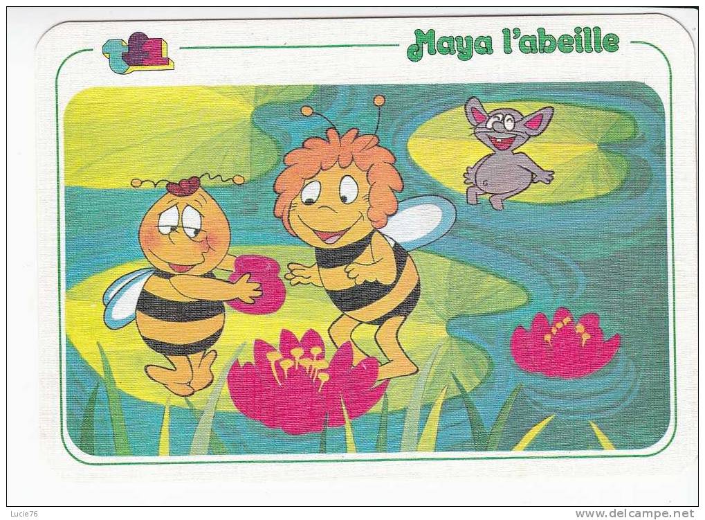 MAYA L´ABEILLE - N° TV 9/3 - TF1 -  1982 - Apollo Film Wien - Merchandising Munchen - TV-Serien