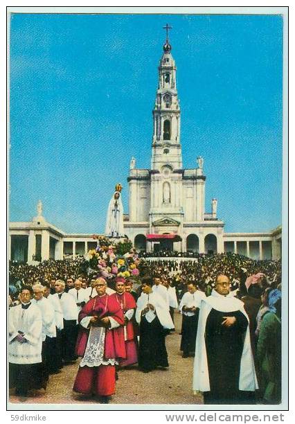 Fatima - Procession Avec La Statue Notre Dame - Açores