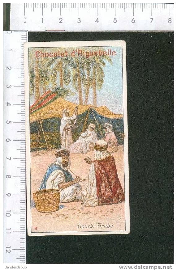 Aiguebelle Chromo Thème Monde Arabe Gourbi Pipe - Aiguebelle