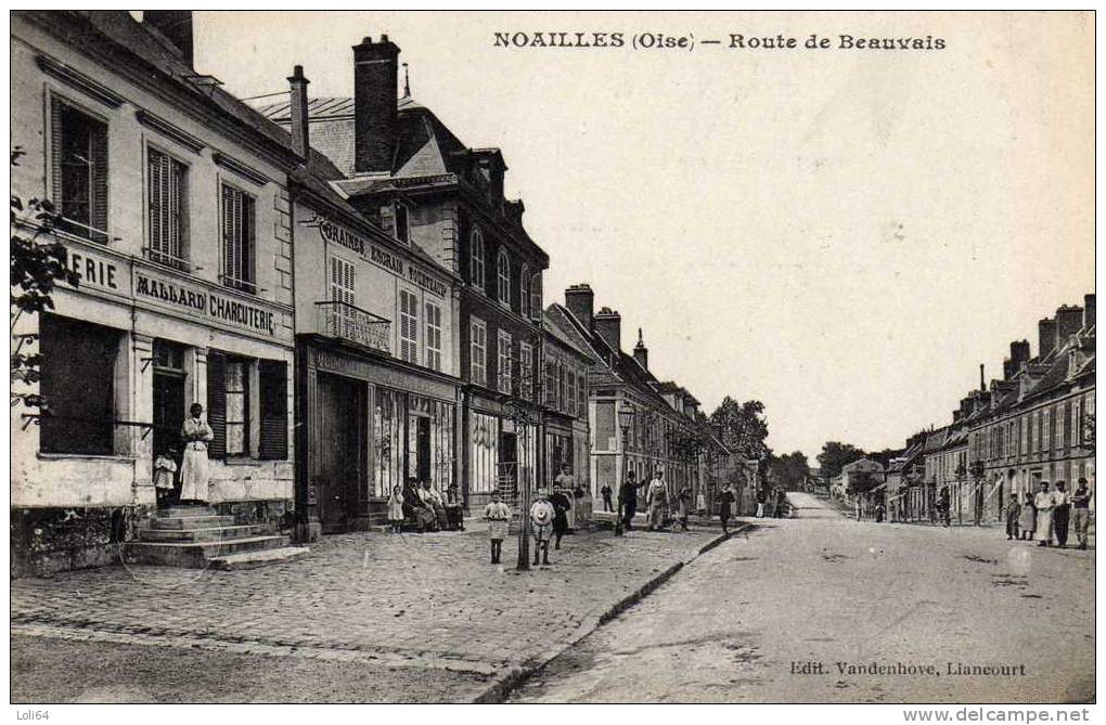 /60/  NOAILLES  ROUTE DE BEAUVAIS - Noailles