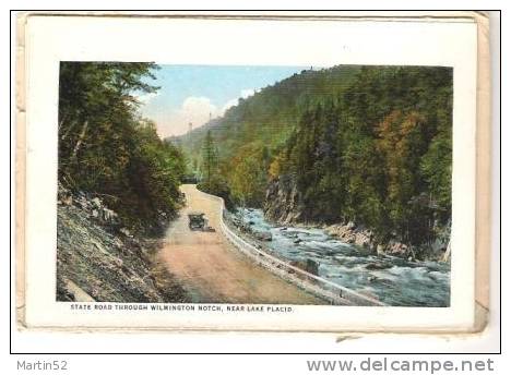 USA 1933: ADIRONDACK MOUNTAINS, NY: Booklet With 16 Color Views, Posted 1933 To Hungary - Adirondack