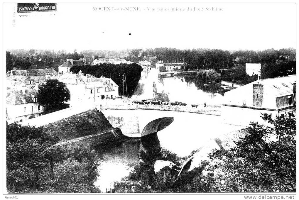 NOGENT SUR SEINE - Vue Panoramique Du Pont St Edme - Nogent-sur-Seine
