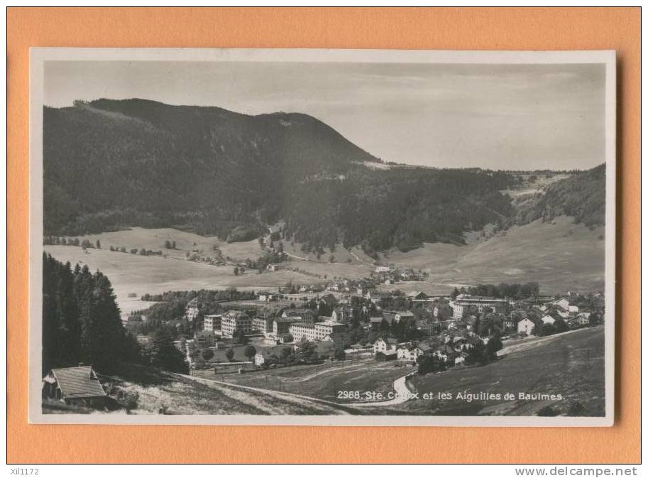 G478 Vue Générale De Ste Croix Et Les Aiguilles De Baulmes - Baulmes