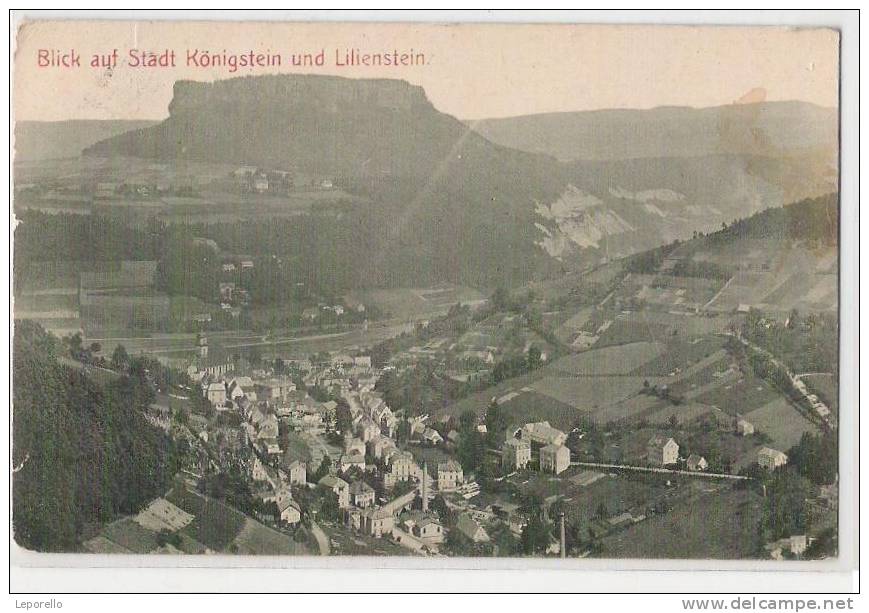 AK KÖNIGSTEIN   E*A8236 - Koenigstein (Saechs. Schw.)