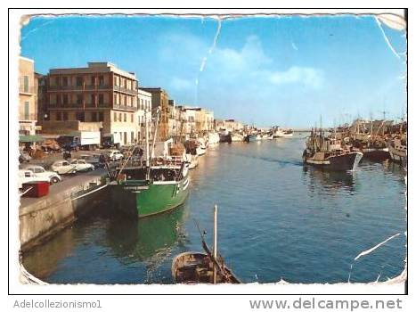 32489)cartolina Illustratoria Mazara Del Vallo - Il Porto - Mazara Del Vallo