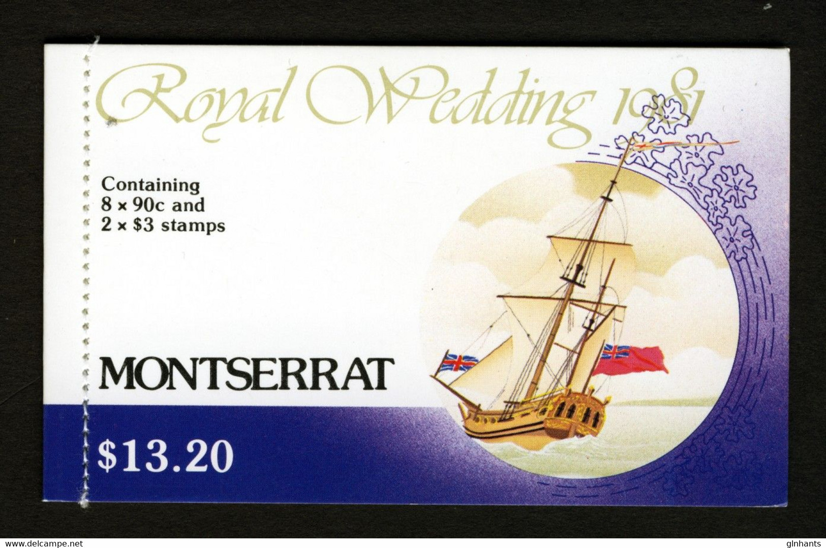 MONTSERRAT - 1981 ROYAL WEDDING BOOKLET SG SB5 FINE MNH ** - Montserrat