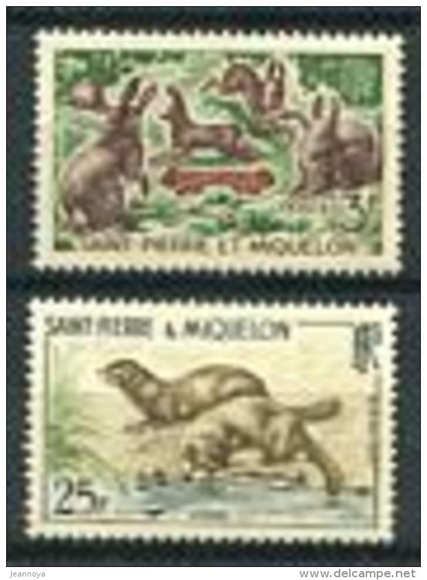 ST PIERRE & MIQUELON - N° 361 & 372 - * - FRAIS - TB - Unused Stamps