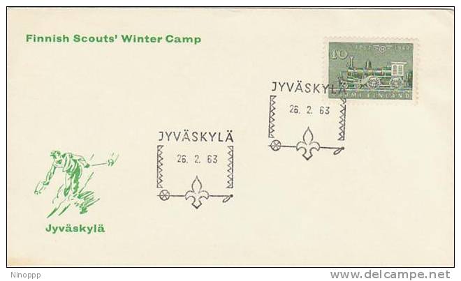 Finland-1963 Finnish Scouts'Winter Camp Souvenir Cover - Other & Unclassified