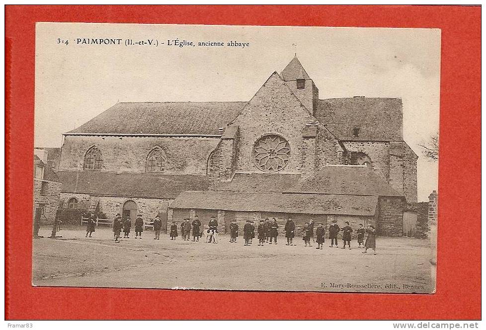 PAIMPONT - L' Eglise , Ancienne Abbaye - Paimpont