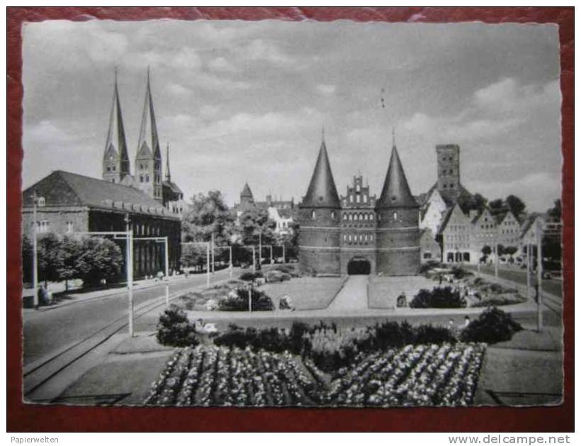 Lübeck - Holstentor Platz - Luebeck