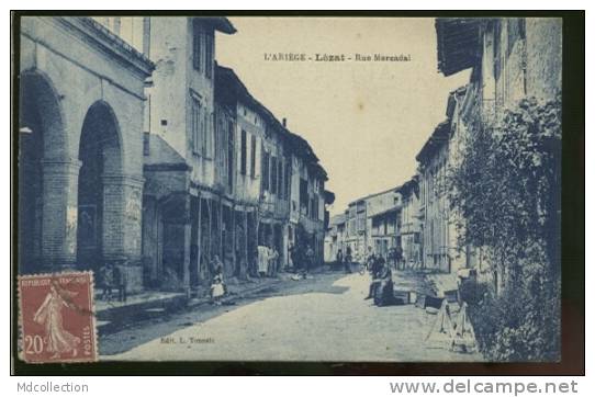 09 LEZAT SUR LEZE  /  Rue Mercadal  /  PAS COURANTE - Lezat Sur Leze