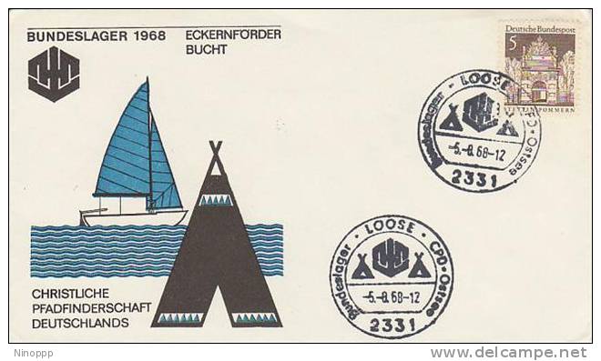 Germany-1968 Christian Scout Meeting Souvenir Cover - Other & Unclassified