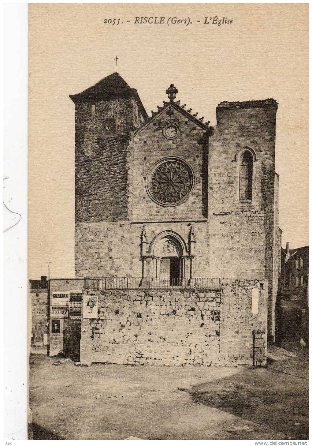 CPA - 32 - RISCLE - L´église - 074 - Riscle