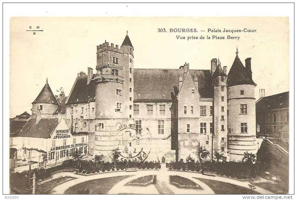 PM -   Palais Jacques-Coeur , BOURGES - Sonstige & Ohne Zuordnung