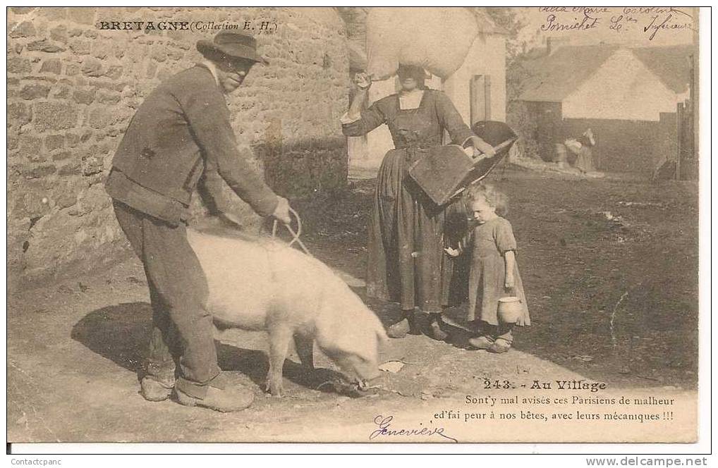 BRETAGNE  - Au Village - Other & Unclassified