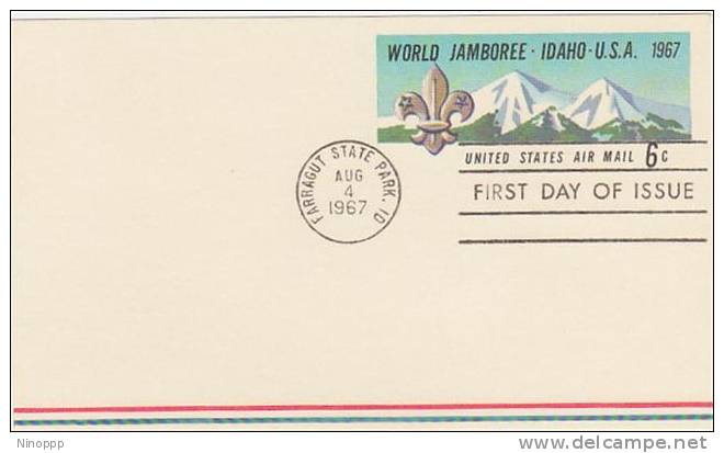 USA-1967 World Jamboree Card - Other & Unclassified