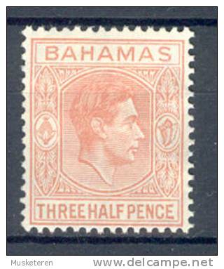 Bahamas 1938-52 SG. 151a  1½d. King George VI MH - 1859-1963 Colonie Britannique