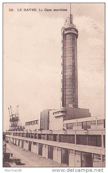 SEINE MARITIME.LE HAVRE.LA GARE MARITIME - Station