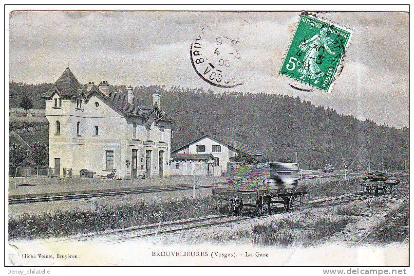 BROUVEIEURS- LA GARE - Brouvelieures