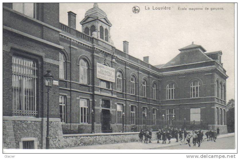 LA LOUVIÈRE - Ecole Moyenne De Garçons - Ern Thill. Brux. Série 4 N° 31 - La Louvière