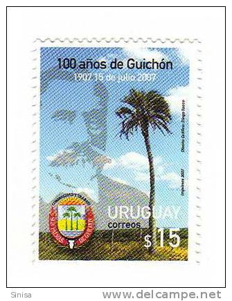 Uruguay / 100th Anniversary Guichon / Palm Tree - Uruguay
