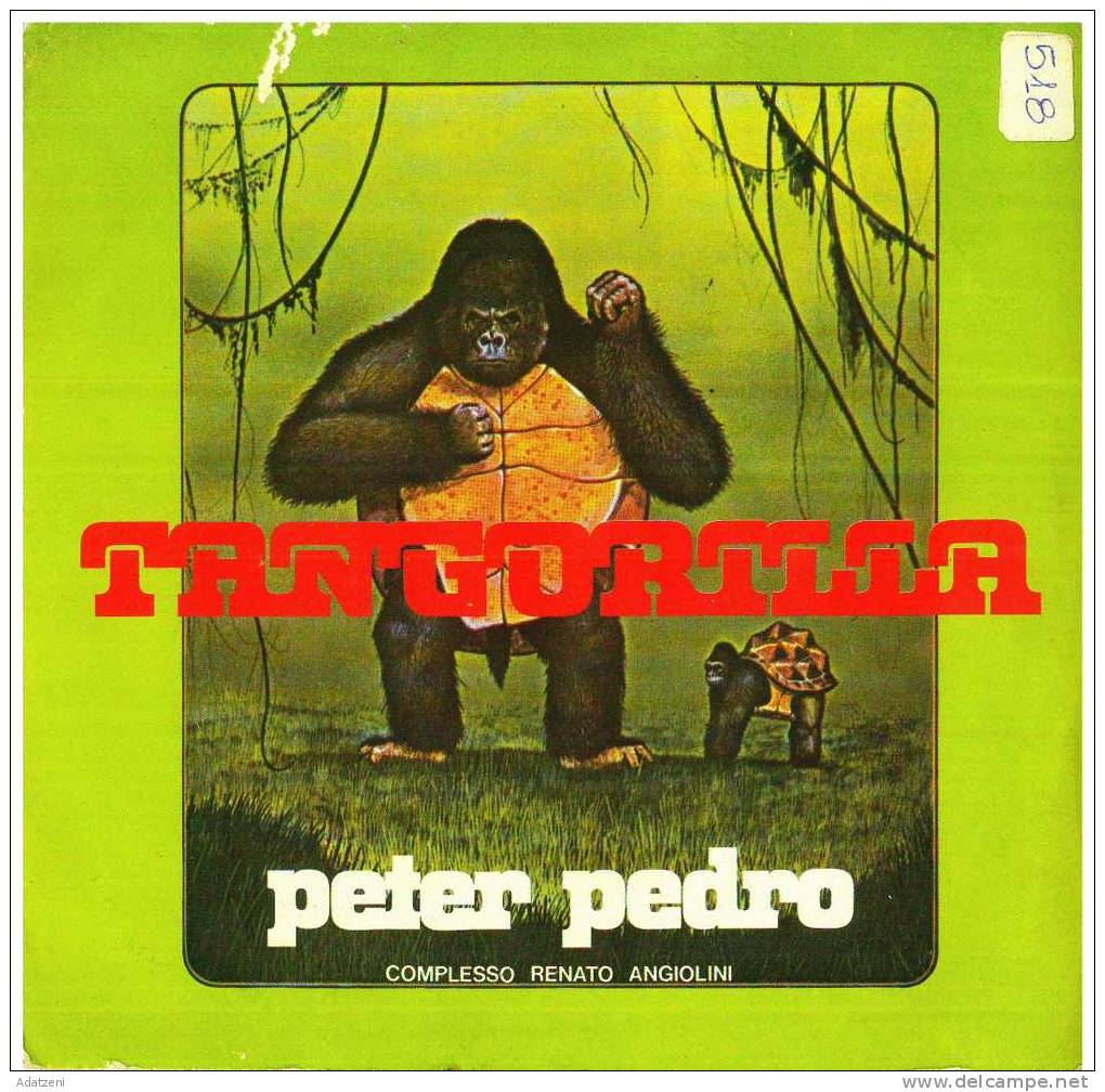 PETER PEDRO  COMPLESSO RENATO ANGIOLINI LATO A  TANGORILLA LATO B ITALTANGO - Disco, Pop