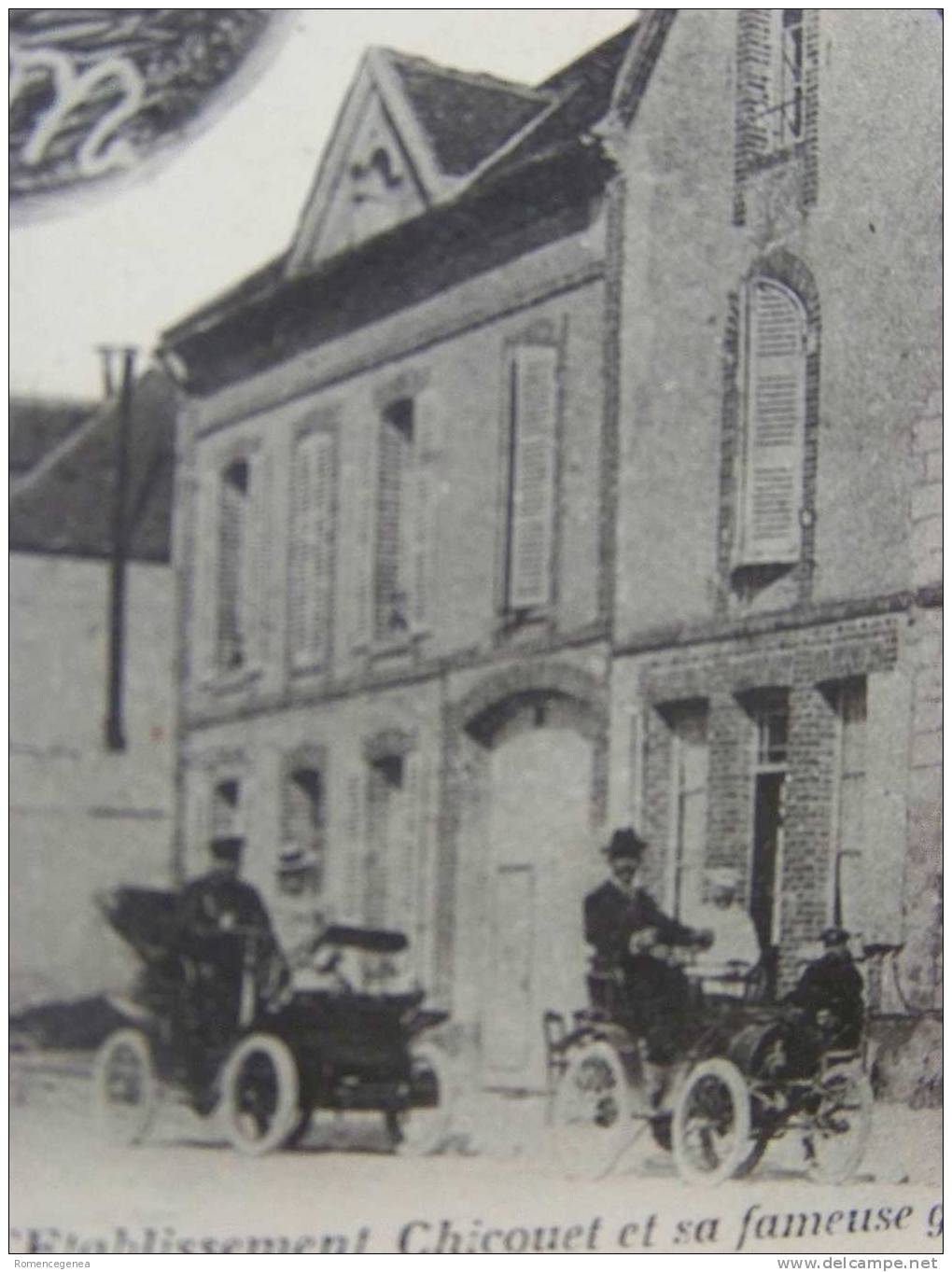 PARON - L´Etablissement Chicouet Et Sa Fameuse Galette - "Galette De Paron" - Tacots - Animée - Voyagée, 22 Février 1904 - Paron