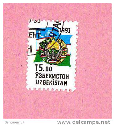 Timbre Oblitéré Used Stamp Selo Carimbado UZBEKISTAN 15.00 OUZBEKISTAN - Uzbekistan