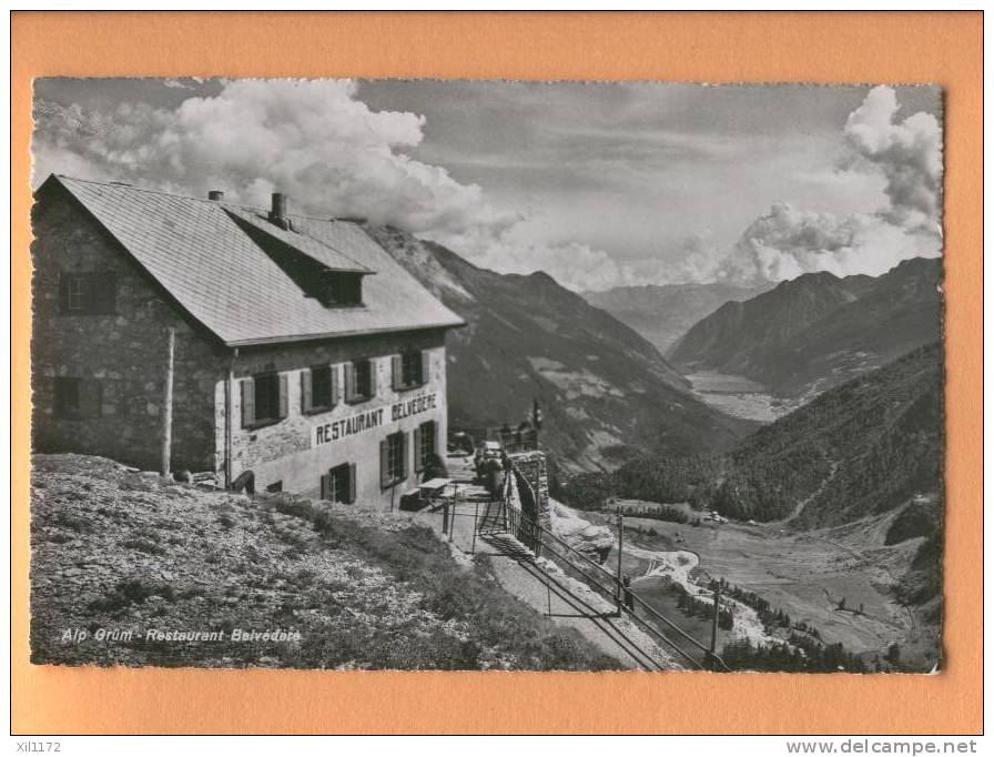 G505 Alp Grüm Berghaus Restaurant  Belvédère Près De Bernina Brusio Le Prese Val Poschiavo, Cabane - Brusio