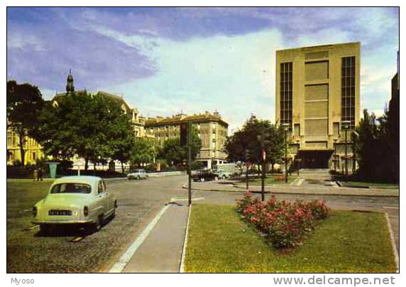 92 MONTROUGE L'Eglise Et La Mairie, Automobiles - Montrouge